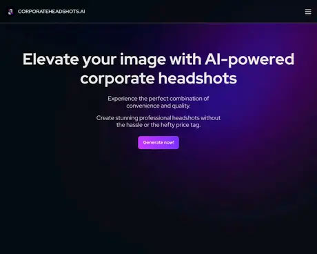 Corporate Headshots AI